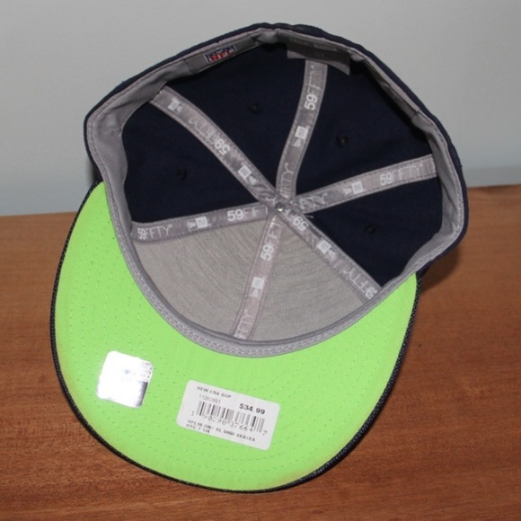 NWT New Era 59Fifty Fitted Seahawks Sideline Hat - Picture 4 of 4
